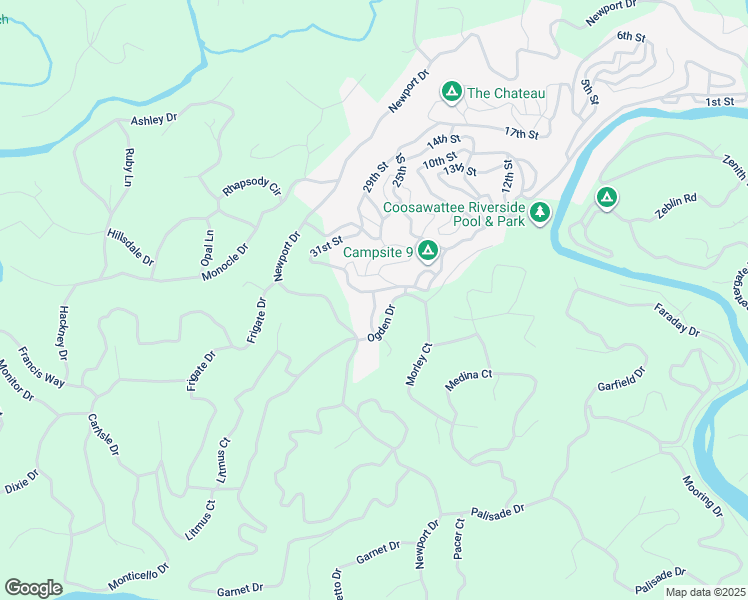 map of restaurants, bars, coffee shops, grocery stores, and more near 49 31st Street in Ellijay