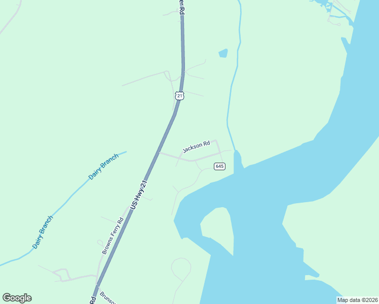 map of restaurants, bars, coffee shops, grocery stores, and more near 959 Jackson Road in Fort Lawn