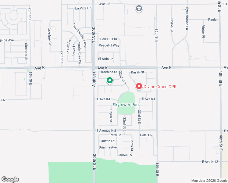 map of restaurants, bars, coffee shops, grocery stores, and more near 43432 Bale Court in Lancaster