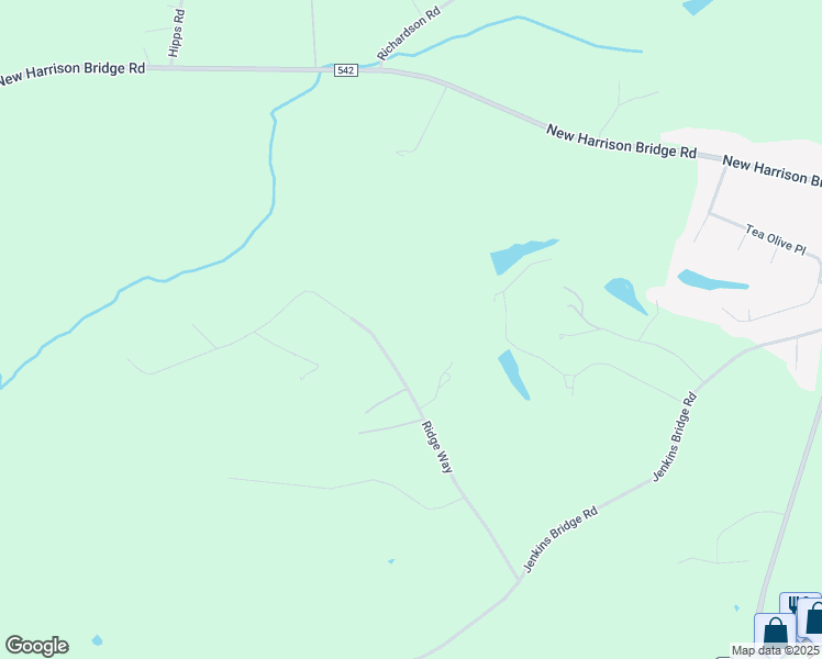 map of restaurants, bars, coffee shops, grocery stores, and more near 218 Ridge Way in Simpsonville