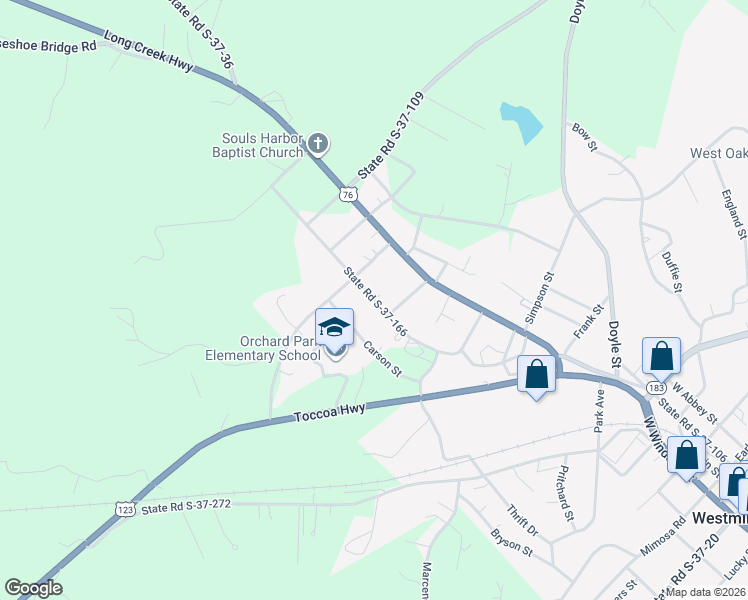 map of restaurants, bars, coffee shops, grocery stores, and more near 100 Amanda Drive in Westminster