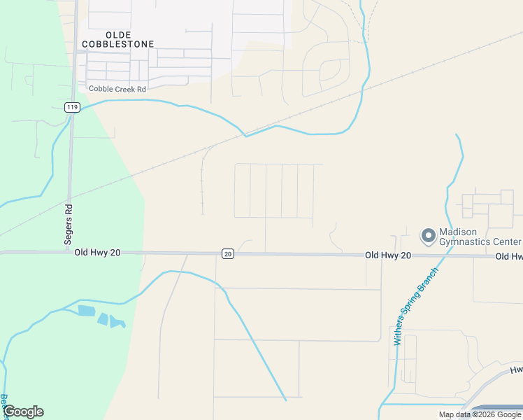 map of restaurants, bars, coffee shops, grocery stores, and more near 28959-29497 County Road 20 in Madison