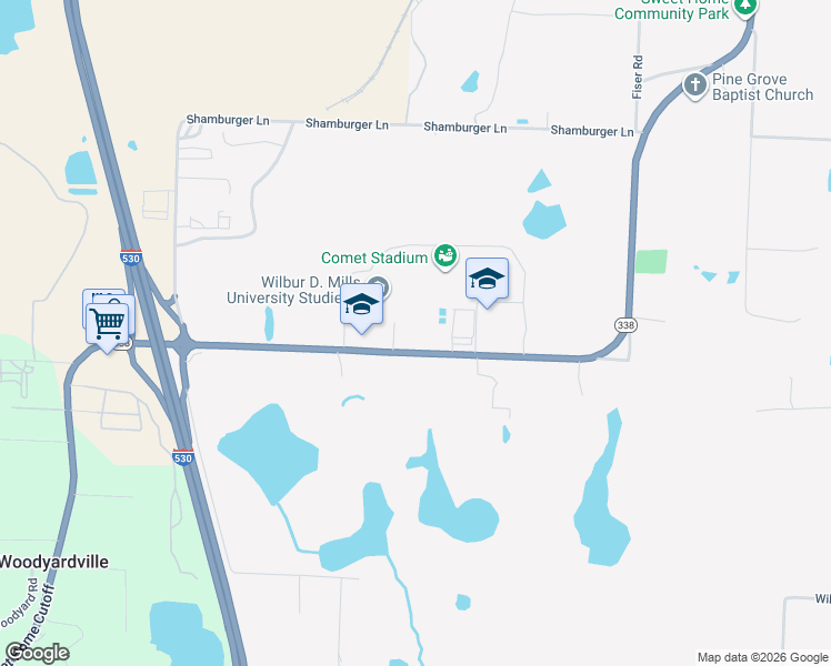 map of restaurants, bars, coffee shops, grocery stores, and more near 925 East Dixon Road in Little Rock