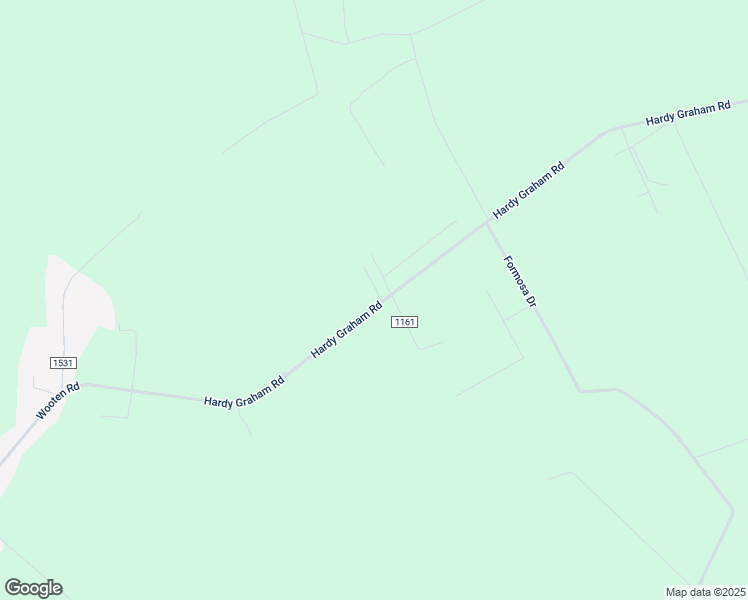 map of restaurants, bars, coffee shops, grocery stores, and more near 588 Hardy Graham Road in Maple Hill