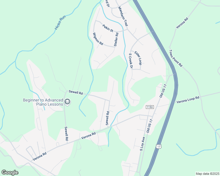 map of restaurants, bars, coffee shops, grocery stores, and more near 505 Harpers Lane in Jacksonville