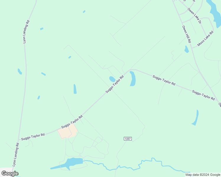 map of restaurants, bars, coffee shops, grocery stores, and more near Suggs-Taylor Road in Bladen County