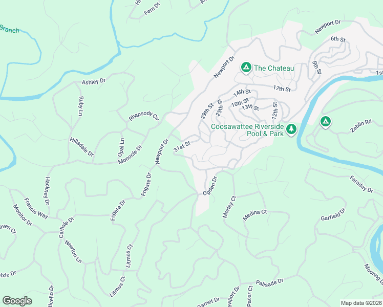 map of restaurants, bars, coffee shops, grocery stores, and more near 152 33rd Street in Ellijay