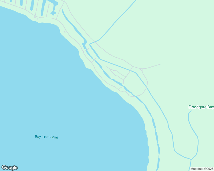 map of restaurants, bars, coffee shops, grocery stores, and more near Bay Tree Drive in Harrells