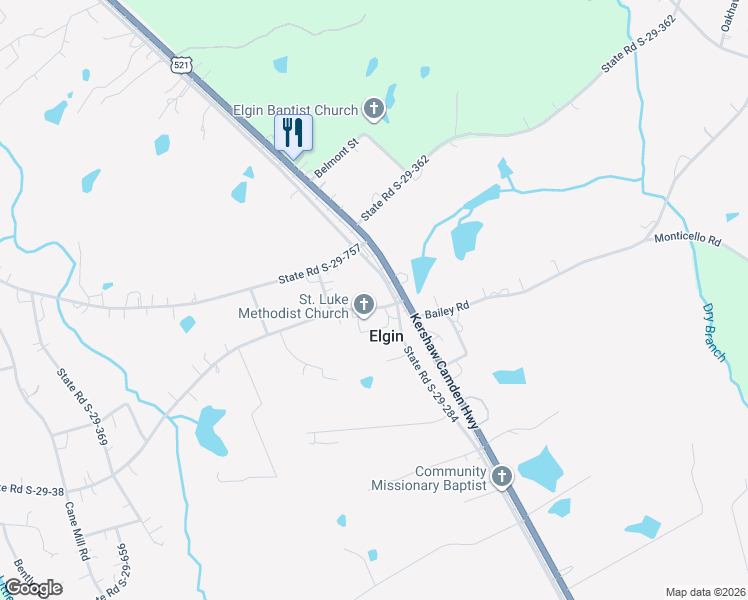 map of restaurants, bars, coffee shops, grocery stores, and more near 128 State Road S-29-38 in Lancaster