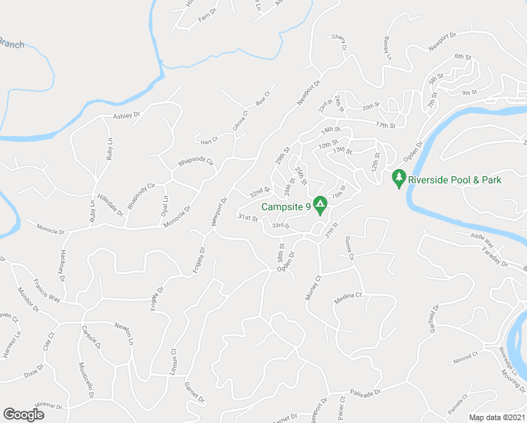 map of restaurants, bars, coffee shops, grocery stores, and more near 142 33rd Street in Ellijay