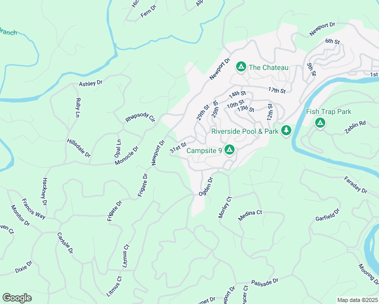 map of restaurants, bars, coffee shops, grocery stores, and more near 142 33rd Street in Ellijay