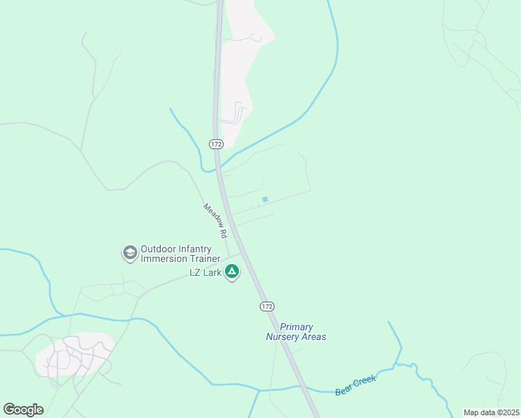 map of restaurants, bars, coffee shops, grocery stores, and more near 122 Patricia Lane in Hubert