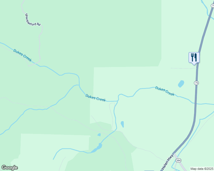 map of restaurants, bars, coffee shops, grocery stores, and more near 638 Joe Franklin Road in Sautee Nacoochee