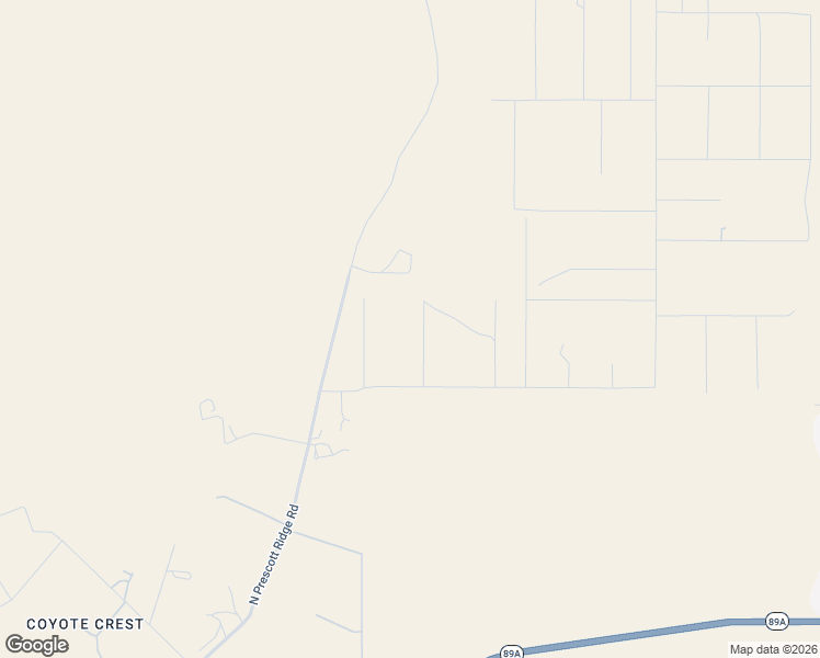 map of restaurants, bars, coffee shops, grocery stores, and more near 9140 North Doc Bar Road in Prescott Valley