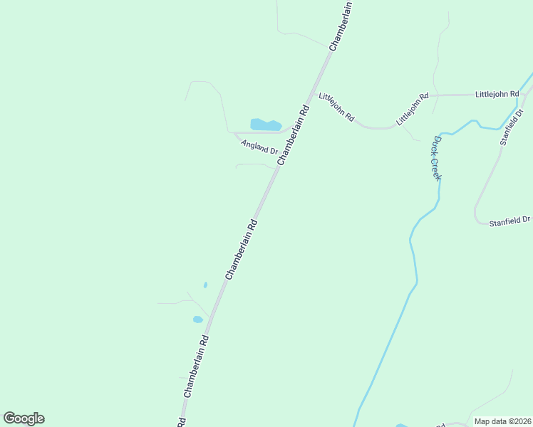 map of restaurants, bars, coffee shops, grocery stores, and more near 2403 Chamberlain Road in LaFayette