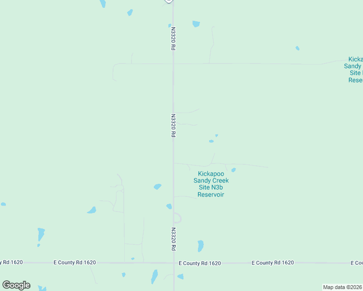 map of restaurants, bars, coffee shops, grocery stores, and more near N3320 Road in Wynnewood