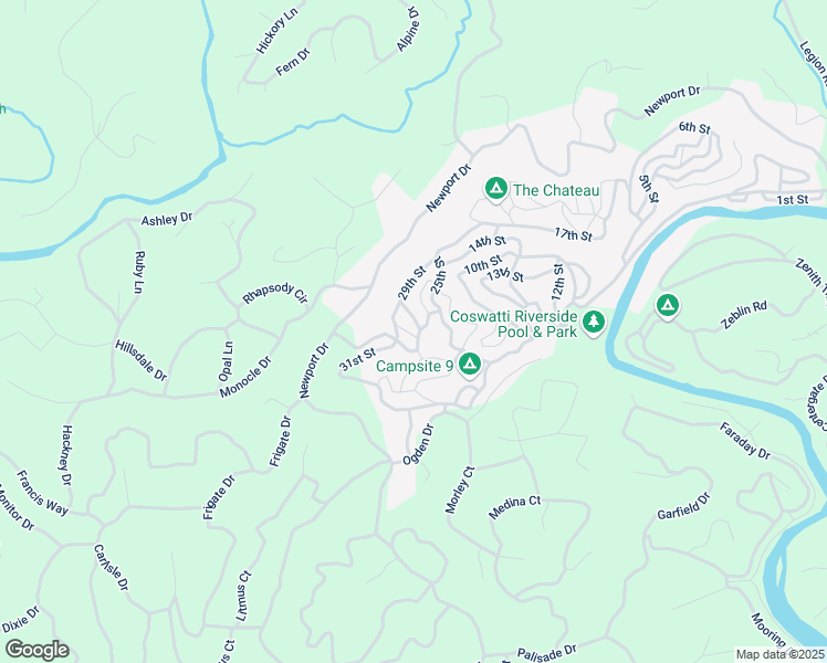 map of restaurants, bars, coffee shops, grocery stores, and more near 14 30th Street in Ellijay
