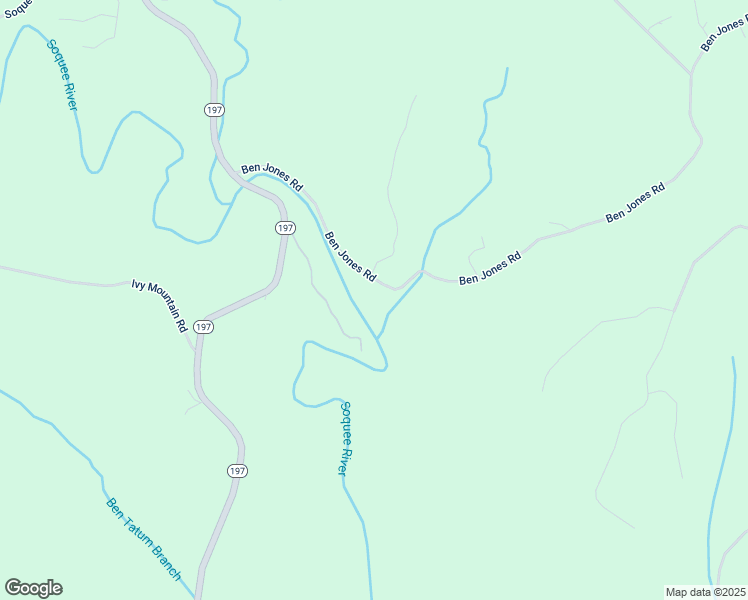 map of restaurants, bars, coffee shops, grocery stores, and more near Ben Jones Road in Habersham County