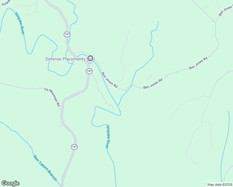 map of restaurants, bars, coffee shops, grocery stores, and more near 558 Ben Jones Road in Clarkesville