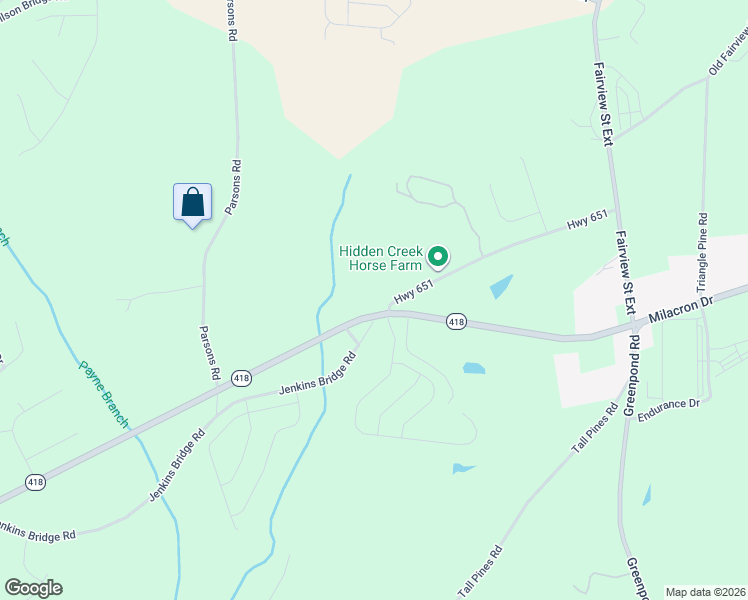 map of restaurants, bars, coffee shops, grocery stores, and more near 302 Highway 651 in Fountain Inn