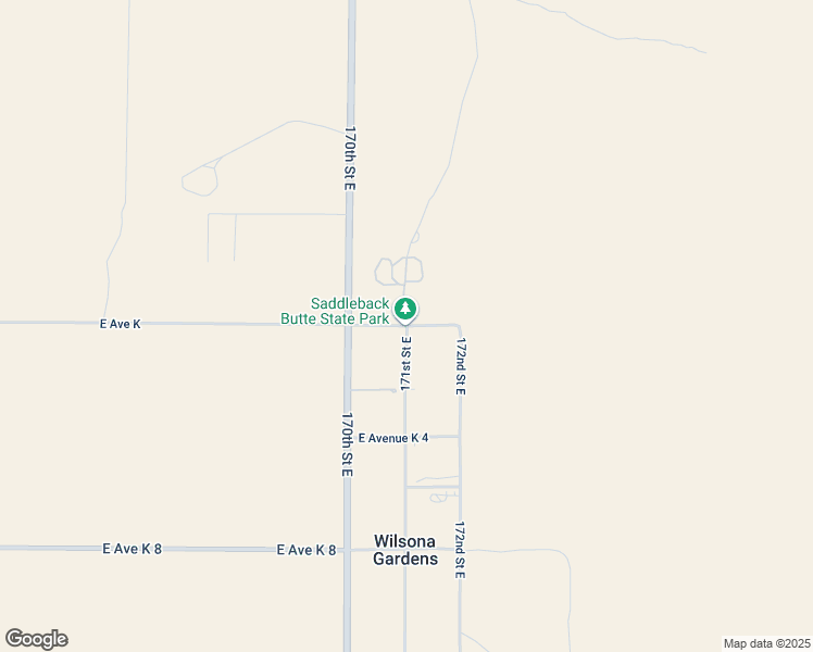 map of restaurants, bars, coffee shops, grocery stores, and more near 171st Street East in Los Angeles County