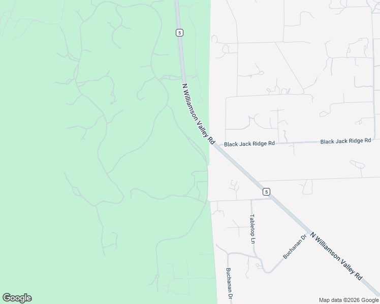 map of restaurants, bars, coffee shops, grocery stores, and more near 9310 North Callahan Road in Prescott