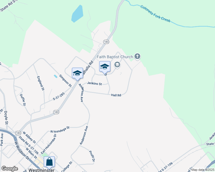 map of restaurants, bars, coffee shops, grocery stores, and more near 200 Gaston Circle in Westminster