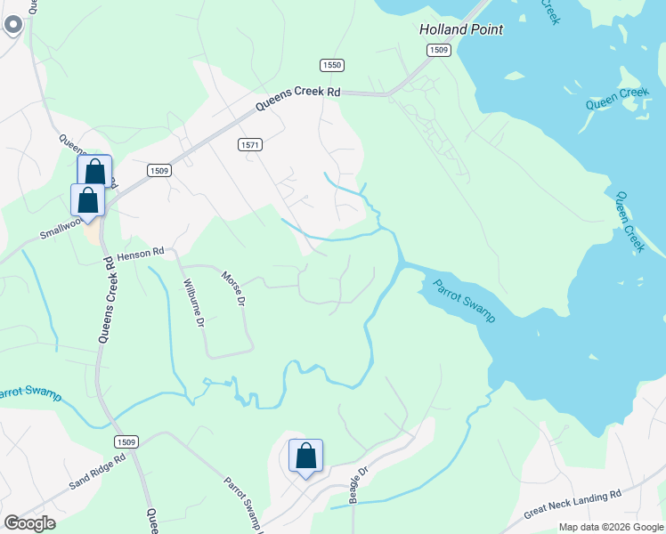 map of restaurants, bars, coffee shops, grocery stores, and more near 777 James Street in Hubert