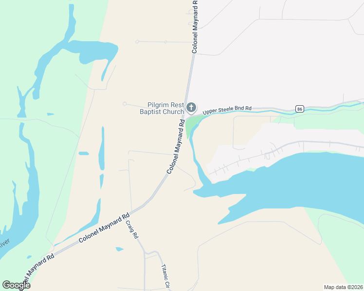 map of restaurants, bars, coffee shops, grocery stores, and more near 6576-6752 Colonel Maynard Road in Scott