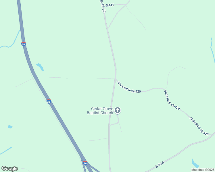 map of restaurants, bars, coffee shops, grocery stores, and more near 1410 Rocky Ridge Road in Enoree