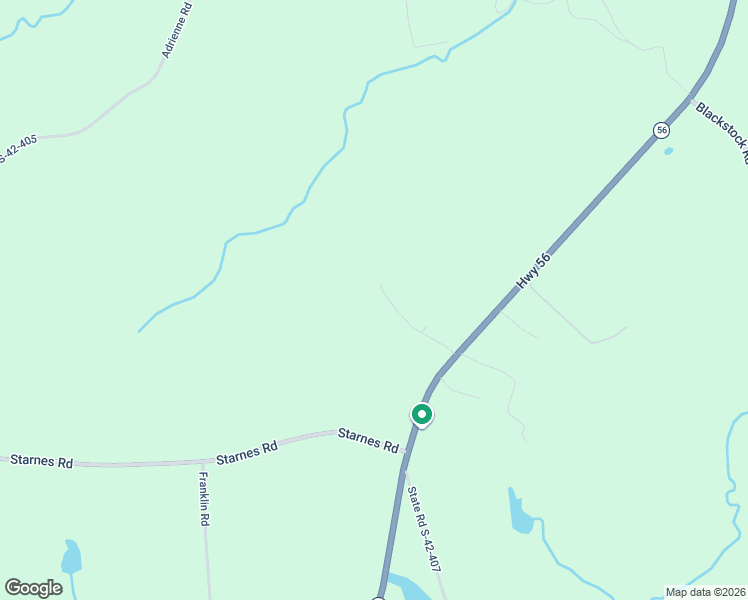 map of restaurants, bars, coffee shops, grocery stores, and more near 261 Boozer Road in Enoree