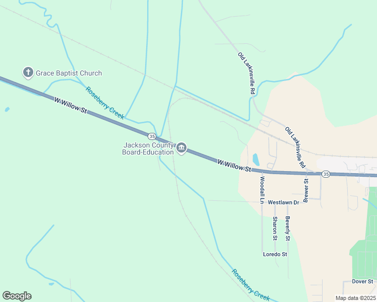 map of restaurants, bars, coffee shops, grocery stores, and more near 17171 Alabama 35 in Scottsboro