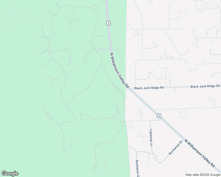 map of restaurants, bars, coffee shops, grocery stores, and more near 9310 North Callahan Road in Prescott