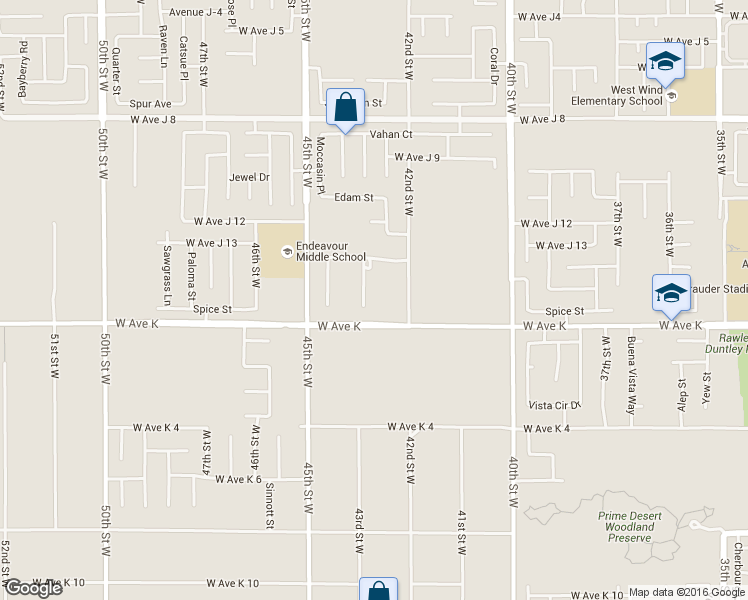map of restaurants, bars, coffee shops, grocery stores, and more near 43610 Tomahawk Place in Lancaster