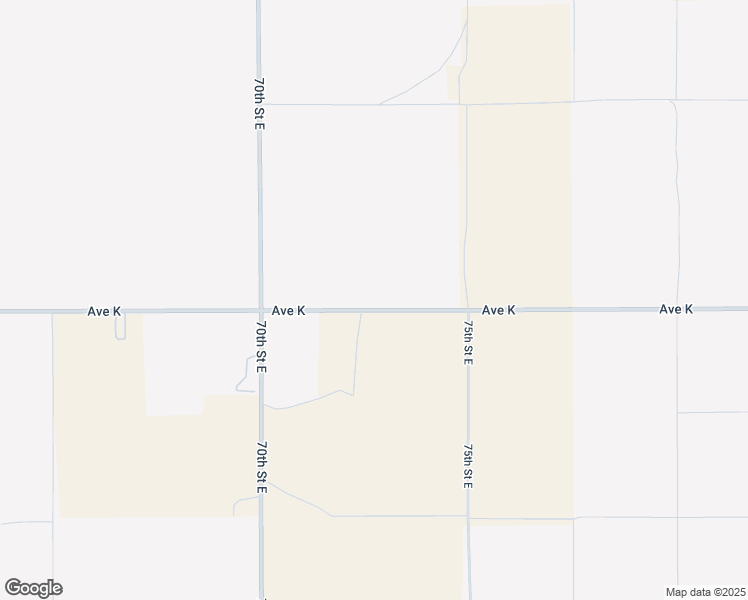 map of restaurants, bars, coffee shops, grocery stores, and more near Avenue K in Lancaster