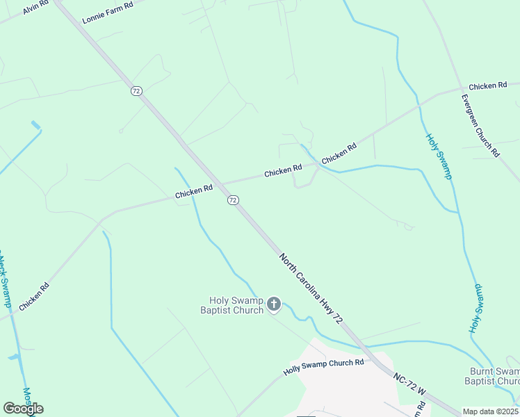 map of restaurants, bars, coffee shops, grocery stores, and more near 5840 North Carolina Highway 72 in Lumberton