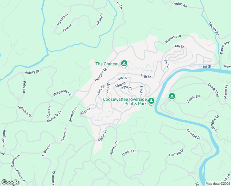 map of restaurants, bars, coffee shops, grocery stores, and more near 126 27th Street in Ellijay