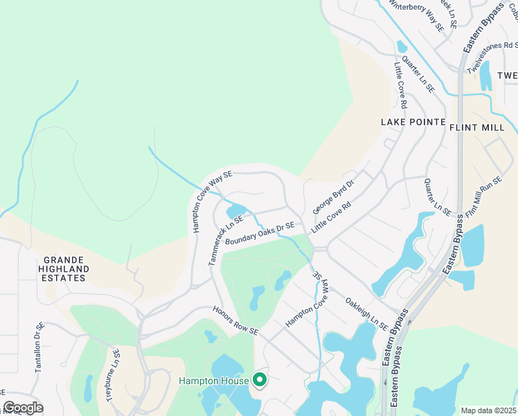 map of restaurants, bars, coffee shops, grocery stores, and more near 2928 Madrey Lane Southeast in Owens Cross Roads