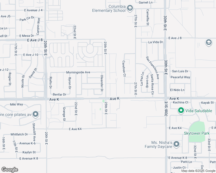 map of restaurants, bars, coffee shops, grocery stores, and more near 43653 Serenity Court in Lancaster