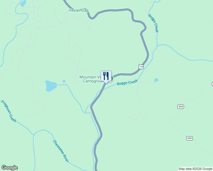 map of restaurants, bars, coffee shops, grocery stores, and more near 369 Pine Knot Drive in Cleveland