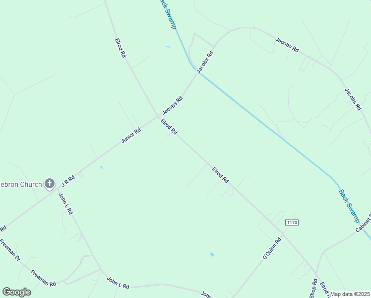map of restaurants, bars, coffee shops, grocery stores, and more near 3168 Elrod Road in Maxton