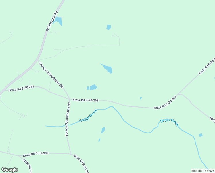 map of restaurants, bars, coffee shops, grocery stores, and more near 3090 Harris Bridge Road in Woodruff