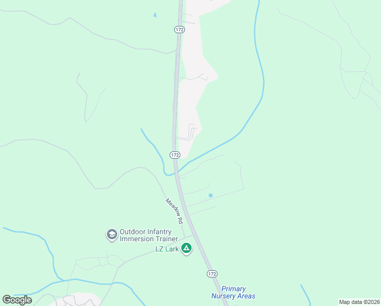 map of restaurants, bars, coffee shops, grocery stores, and more near 597 State Highway 172 in Hubert