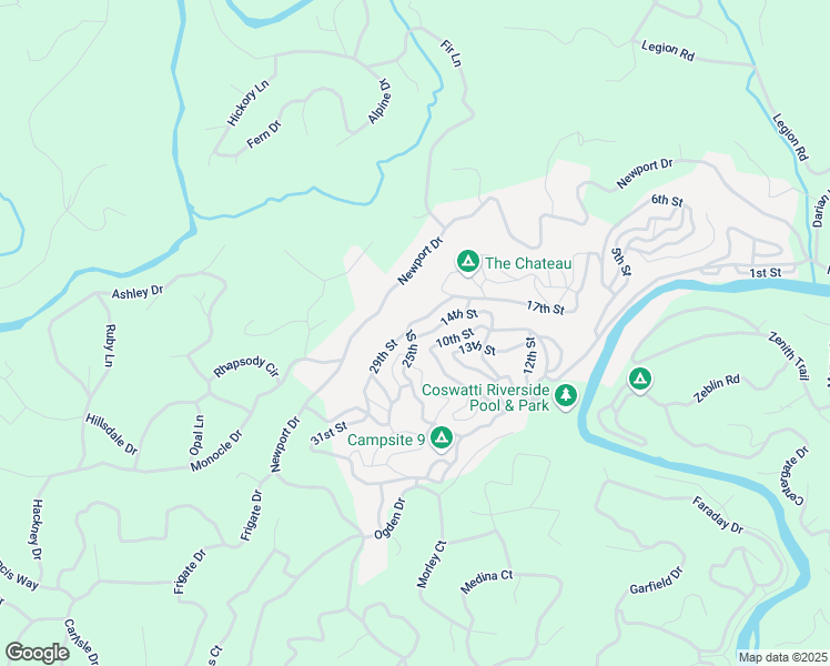 map of restaurants, bars, coffee shops, grocery stores, and more near 306 10th Street in Ellijay