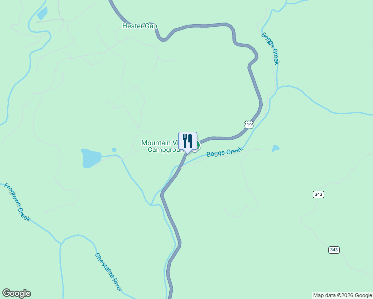 map of restaurants, bars, coffee shops, grocery stores, and more near 1-369 Pine Knot Drive in Cleveland