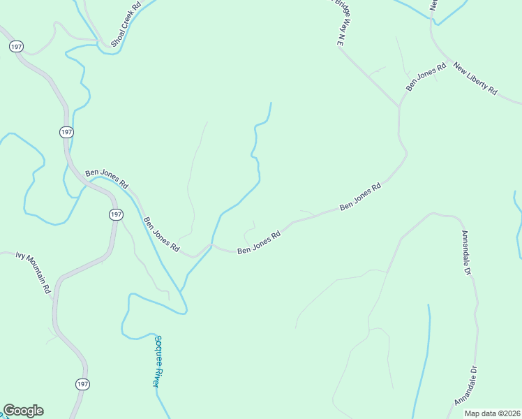 map of restaurants, bars, coffee shops, grocery stores, and more near 1103 Ben Jones Road in Clarkesville