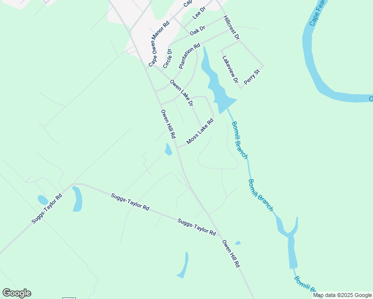 map of restaurants, bars, coffee shops, grocery stores, and more near 36 Moss Lake Road in Elizabethtown