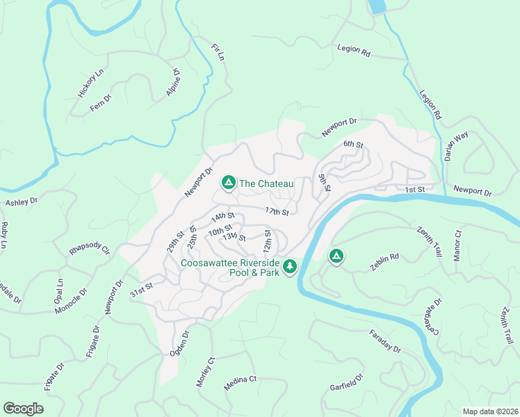 map of restaurants, bars, coffee shops, grocery stores, and more near 161 20th Street in Ellijay