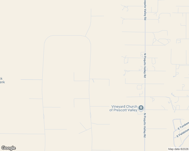 map of restaurants, bars, coffee shops, grocery stores, and more near 7105 East Alto Desierto Road in Prescott Valley