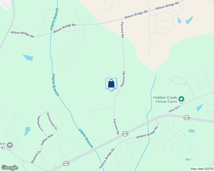 map of restaurants, bars, coffee shops, grocery stores, and more near 219 Parsons Road in Fountain Inn